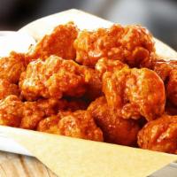 Boneless Wings Only · Seasoned to perfection, handspun wings with over 4 sauce and dipping sauce options.