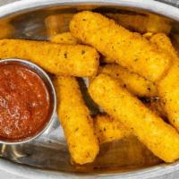 Mozzarella Sticks · Seven breaded, melted, delicious mozzarella, served with the Wingman's own marinara sauce on...