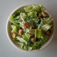 Ceasar · Romaine Lettuce, Parmesan Cheese, Croutons, Ceasar Dressing