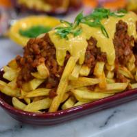 Small Classic Chili Fries · These fries are topped with our signature beanless chili which complements our crisp well-se...