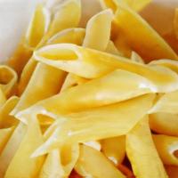 Kids Buttered Noodles · Buttered penne noodles, add a protein or change the noodles to your preference