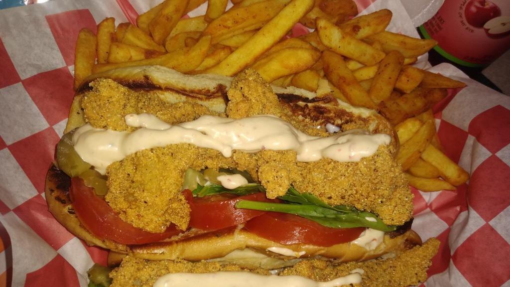 Boss Basa Boat Sandwich With Fry · 
