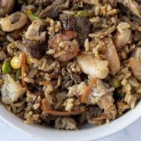 Bd'S Famous Fried Rice Side · Choose from chicken, shrimp or vegetarian.