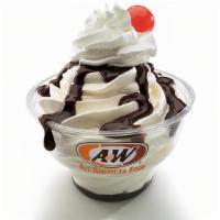 Sundae · Premium A&W® signature soft serve smothered in your choice of real strawberry topping, smoot...