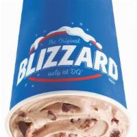Snickers® Blizzard® Treat · Snickers® pieces and chocolatey topping blended with our world-famous soft serve to Blizzard...