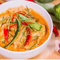 Panang Curry (Combo) · Simmered sweet bell pepper, baby corn, onion, carrot, and potato.

Chicken, Beef, Pork, Tofu...
