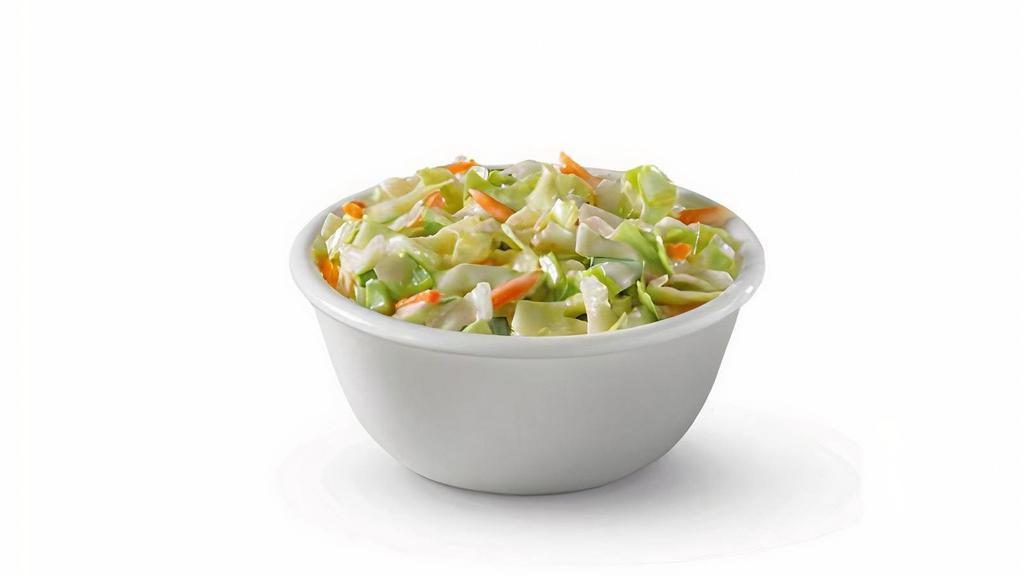 Cole Slaw · Some people order it because it’s creamy, tangy and delicious. Others order it because it’s the perfect way to cool down your mouth after taking a bite of our spicy chicken.