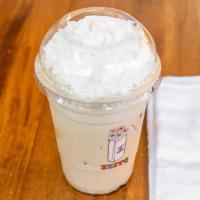 16Oz Iced Coffee · Espresso shot with sugar, cream, milk and ice.