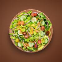 Garden Green Salad · Our house special fresh greens, tomatoes, onions, cucumbers, carrots, red cabbage, and crout...