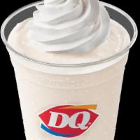 Milk Shake · Milk, creamy DQ® vanilla soft serve hand-blended into a classic DQ® shake garnished
with whi...