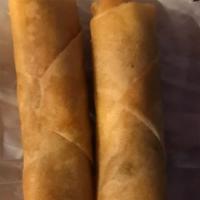 Vegetable Egg Roll · 2 pieces.