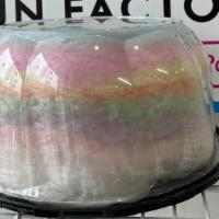 Cotton Candy Cake - 6In · Send one of our signature rainbow candy cakes to someone special. Cotton candy flavors are B...