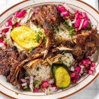 Lamb Chops · Contains nuts. A house specialty, marinated with oregano and fresh herbs, charbroiled to a t...