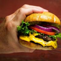Double Elk Burger · Our gourmet elk burgers are a must try. Elk meat is low in fat, calories and cholesterol and...