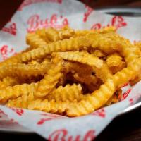 Crinkle Cut Fries · Bub's crinkle cut fries are crispy on the outside, fluffy on the inside and seasoned to perf...