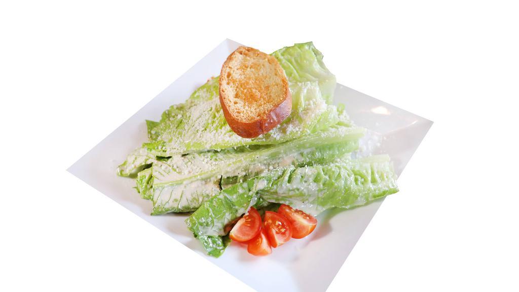 Caesar Salad · Romaine, Cherry Tomatoes, House-made Caesar dressing.