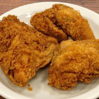 4 Piece Fried Chicken (2 06680 00000 ) · 1 breast, 1 thigh, 1 leg, 1 wing- no substitutions.