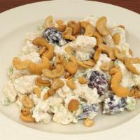 Cashew Chicken Salad (2 12251 00000 ) · All natural diced chicken with celery, grapes, mayo dressing, topped with cashews. 1 pint.