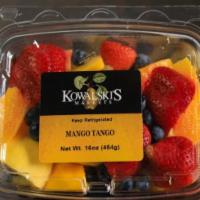 Mango Tango (7 95631 89273 ) · Mango, strawberries, blueberries, pineapples, oranges