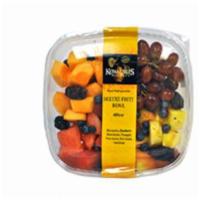 Deluxe Fruit Bowl (7 95631 89275 ) · Cantaloupe, strawberries, blueberries, grapes, pineapple, watermelon