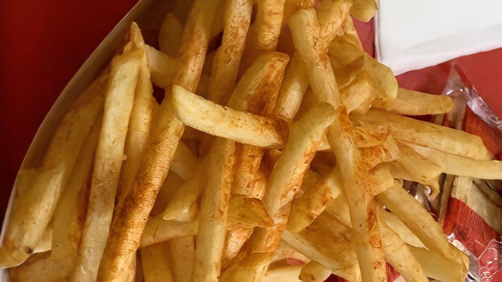 Seasoned Fries · 370 calories.