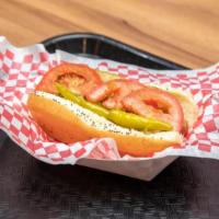 Hot Dog · Our classic steamed hot dog, built to order.. 