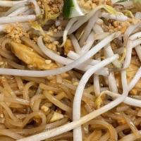 Pad Thai / Stir-Fried Rice Noodles · Recommended. Rice noodles stir-fried with house-made pad Thai sauce, egg bean sprouts, green...