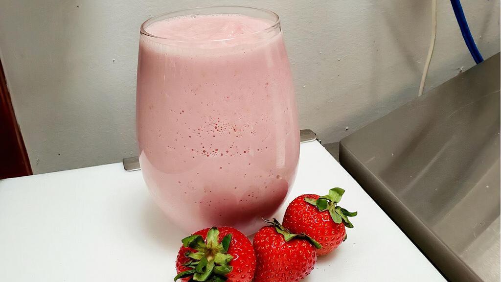 Strawberry Shake   · Made with organic strawberries. (Contains dary)