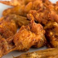 #7B Fried Chicken Wings · Our wings are deep fried and delicious! Six per serving.