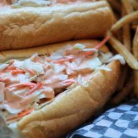 The Princeton · oven roasted turkey breast, swiss cheese, cole slaw, russian dressing