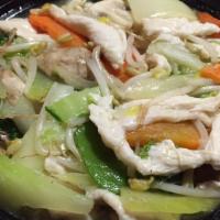 Chicken Chop Suey · Chop suey with white rice