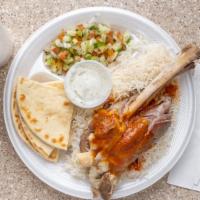 Lamb Shank · Halal Meat Available for Cafeteria Only. Add Extra Beef or Chicken Kabob for an additional c...