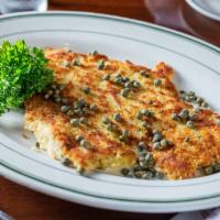 Pounded Chicken A La Sima · chicken breast, lemon butter, capers
