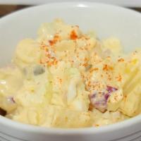 Potato Salad · Yes, OUR potato salad is also made from scratch. Complex with texture, flavor, and a little ...