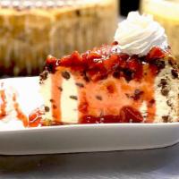 Steve Buresh'S Cheesecake · shortbread cookie crust + seasonal topping