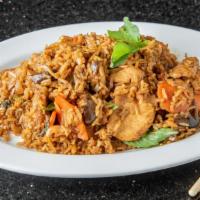 Thai Spicy Fried Rice · The perfect dish for those of you who love your fried rice spicy with Thai basil leaves, bab...