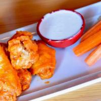 Buffalo Wings · Per lb. Served bone-in or boneless, tossed and sauced with your choice of one of our signatu...
