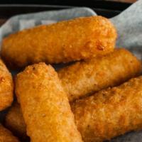 Cheese Sticks (6) · Served with ranch red sauce.