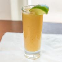 Ginger Remedy · Apple, lemon, ginger, cayenne.