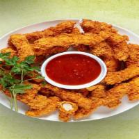Chicken Fingers Classico · #Chicken Fingers#American#Appetizer	These delicious chicken tenders are double crusted and s...