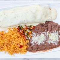 Burrito Loco · Burrito filled with grilled steak, grilled chicken, grilled Mexican chorizo (sausage), and g...
