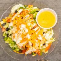 Chicken Salad · Choose grilled or fried, choice of dressing.