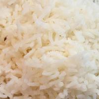 Plain Rice · Basmati rice.