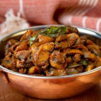 Mushroom Vepudu · Special mushrooms mixed with spices, herbs and then deep fried to be crispy.