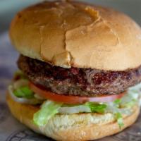 Fat & Juicy · Two patties stuffed with your choice of American or blue cheese (can be very explosive and h...