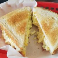 Egg Salad · Our own egg salad, served on your choice of white bread or white toast.