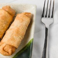Egg Rolls (2) · 2 pieces. Mixture of Chicken, beef and pork filling wrapped in a thick wonton wrapper fried ...