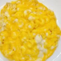 Award Winning Mac & Cheese Entree · Elbow Pasta  sautéed in our smoky cheese sauce, topped with a 5 cheese blend then baked to p...
