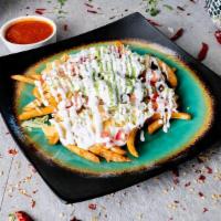 Mexicans French Fries Supreme · Lettuce,Tomato,Guacamole, Soure Cream,Nacho Cheese with hint of queso fresco(Chicake, Steak ...