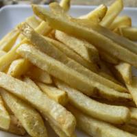 Fries · Side of hot French fries.